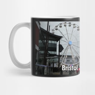 Ferris Wheel Bristol at Christmas Mug